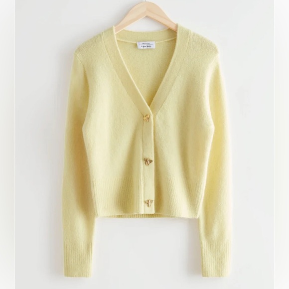 & Other Stories Sweaters - & Other Stories Bee Button Cardigan